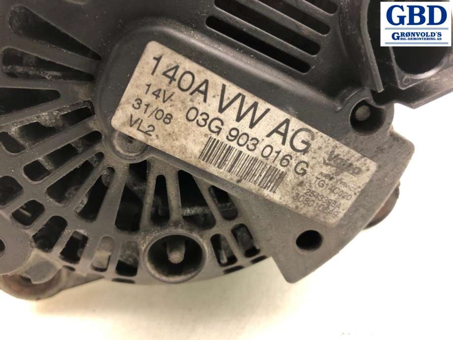 Audi A4, 2007-2014 (Type IV) (B8) (VALEO|03G 903 016 G|03G 903 016 GX)