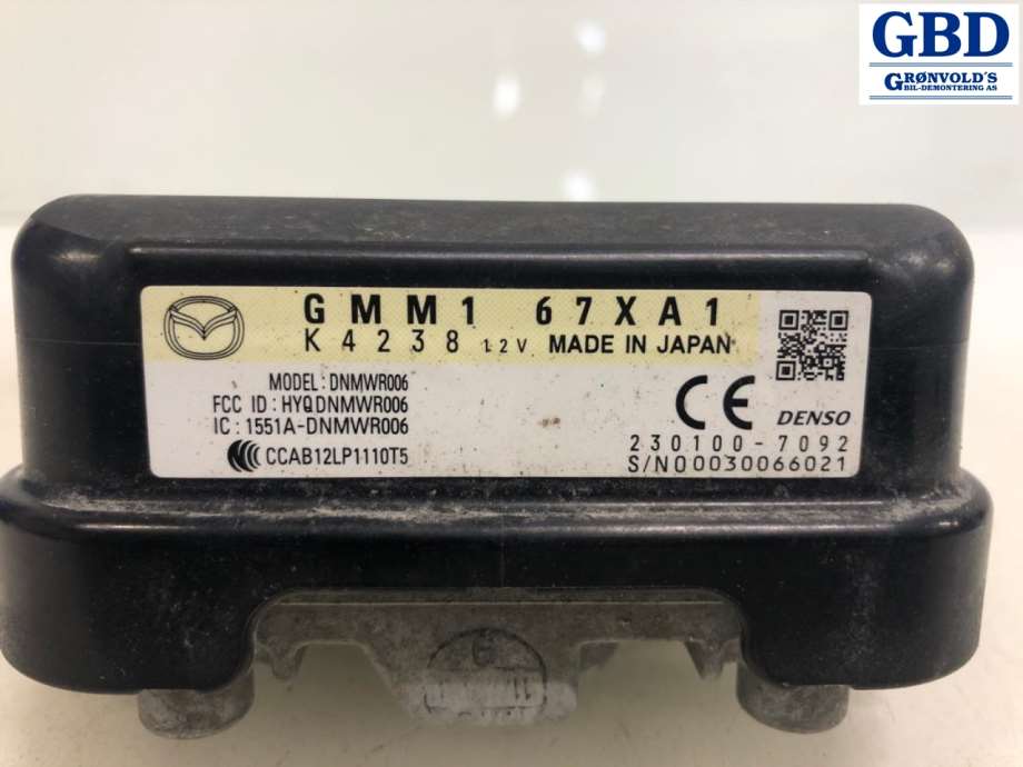 Mazda CX-5, 2012-2017 (Type I) (GMM1-67-XA1B|230100-7092)