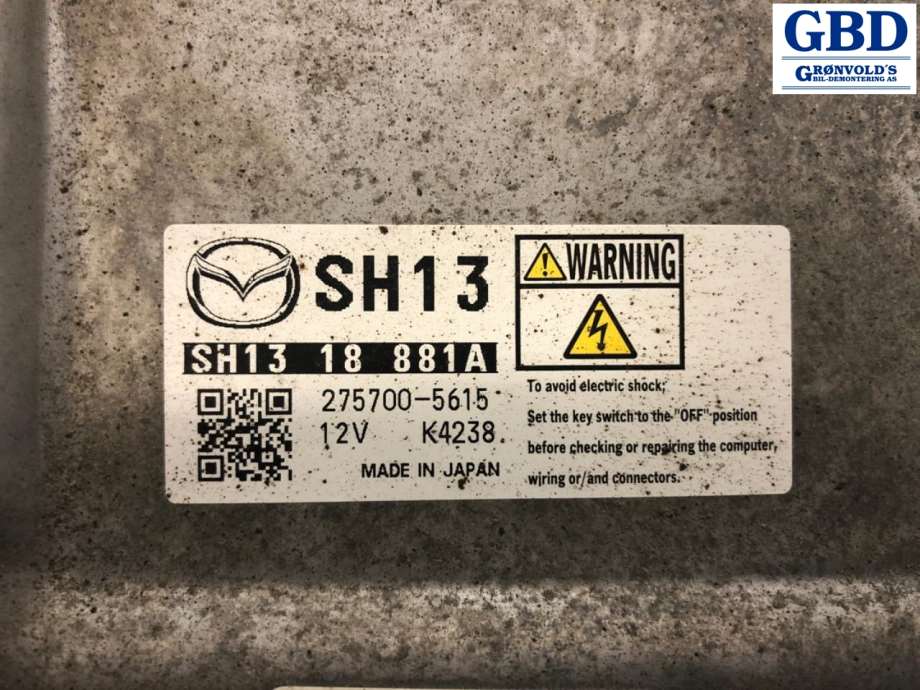 Mazda CX-5, 2012-2017 (Type I) (SH13-18-881A|275700-5615|SH13 18 881A)