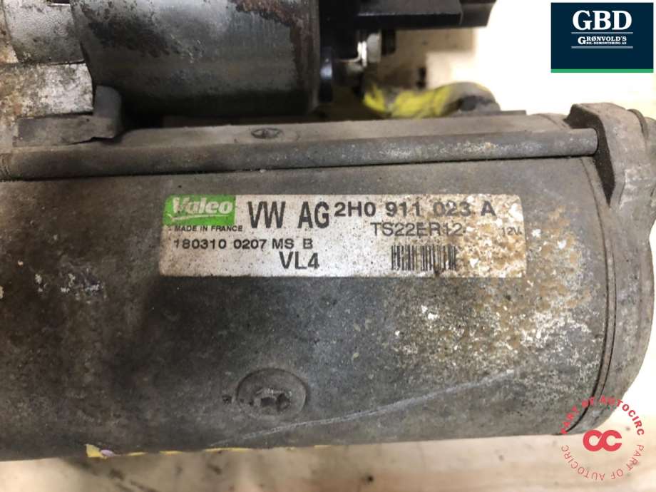 VW Amarok, 2010-2016 (Type I, Fase 1) (VALEO|2H0 911 023 N|2H0 911 023 A)