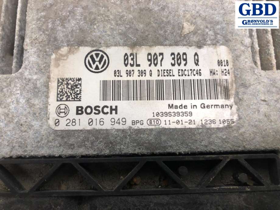 VW Passat, 2011-2015 (B7) (03L 906 018 BM)