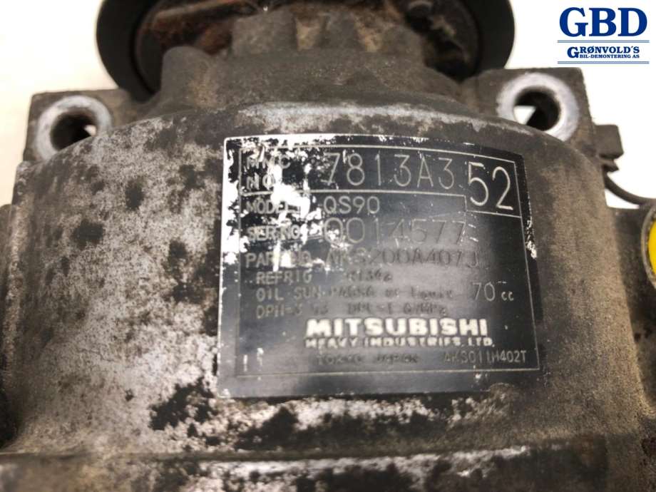 Mitsubishi Outlander, 2012-2015 (Type III, Fase 1) (7813A419|7813A352)