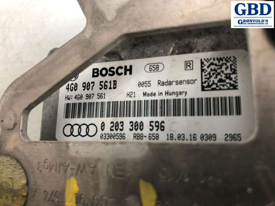 Audi A6, 2014-2018 (Type IV, Fase 2) (C7) (4G0 907 561 B|0 203 300 596)