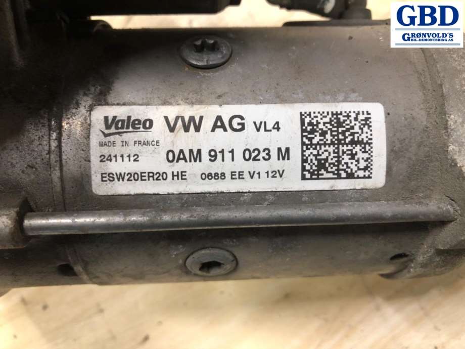 VW Golf VII, 2012-2017 (Fase 1) (VALEO|0AM 911 021 E|0AM 911 023 M)