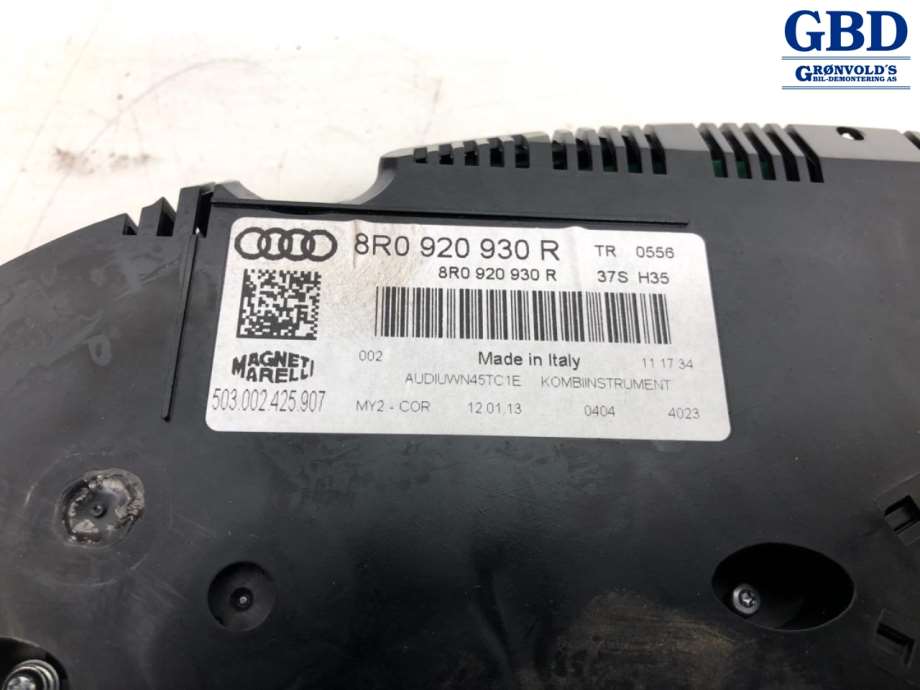 Audi Q5, 2012-2017 (Type I, Fase 2) (8R0 920 930 R)