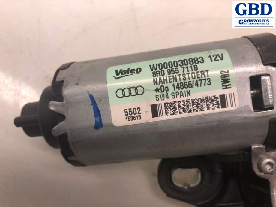 Audi Q5, 2012-2017 (Type I, Fase 2) (8R0 955 711 C|8R0 955 711 B)