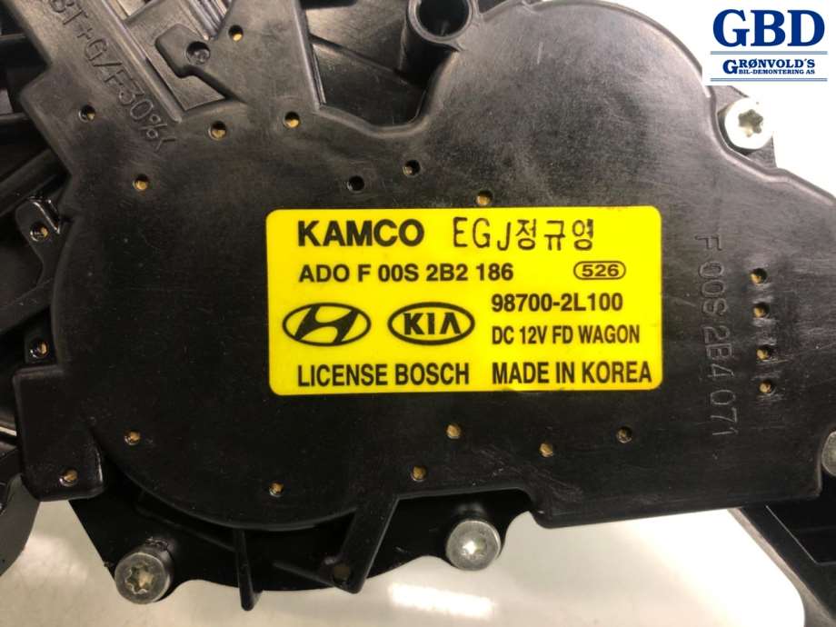 Hyundai i30, 2007-2012 (Type I) (KAMCO|98710 2L100|98700-2L100| ADO F 00S 2B2 186)