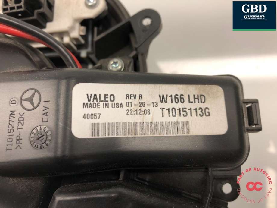 Mercedes ML, 2011-2015 (W166, Fase 1) (A 166 906 61 00)