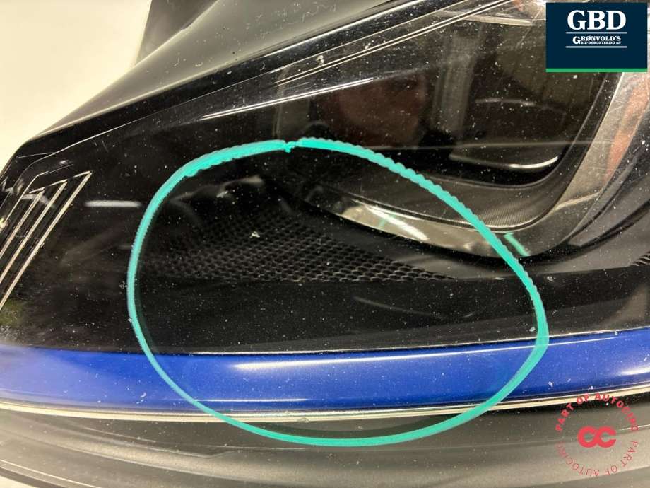 Frontlykt venstre full-LED til VW Golf VII 2012-2017 (Fase 1) (5GE 941 773|5GE 941 035|)