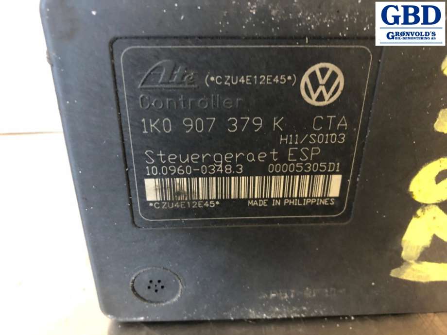 VW Touran, 2003-2006 (Type I, Fase 1) (1K0907379K|1K0 614 517 H)