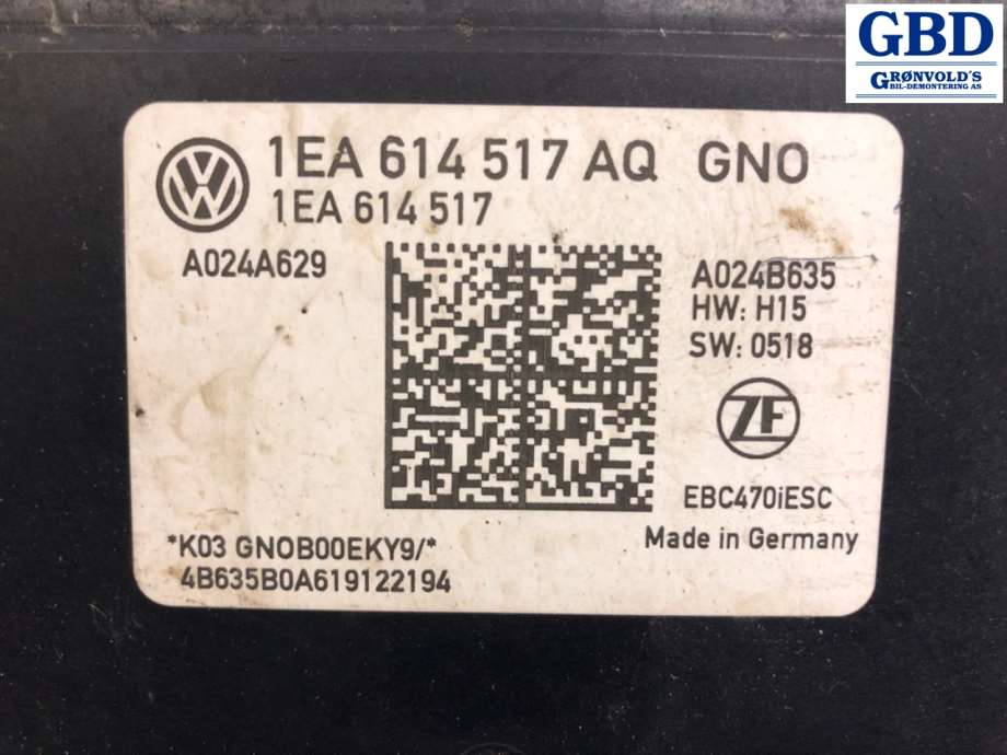 VW ID.5, 2022- (1EA 614 517 AR|1EA 614 517 AQ|A024A629)