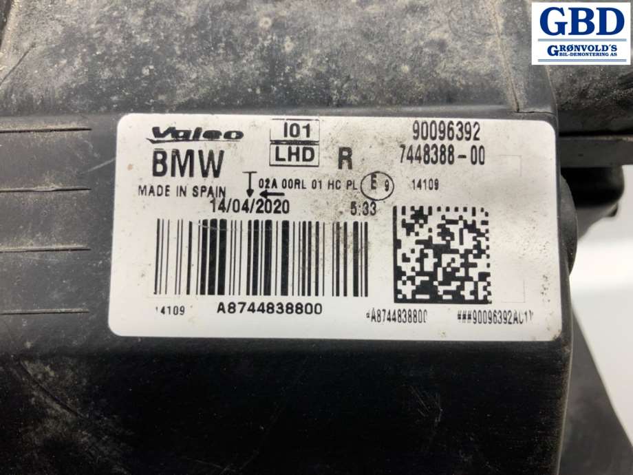 BMW i3, 2013- (63 11 7 448 388)