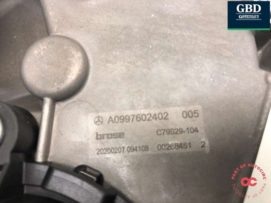 Baklukeåpner motor til Mercedes EQC 2019-->>  (A 099 906 47 03|A 099 760 24 02|)