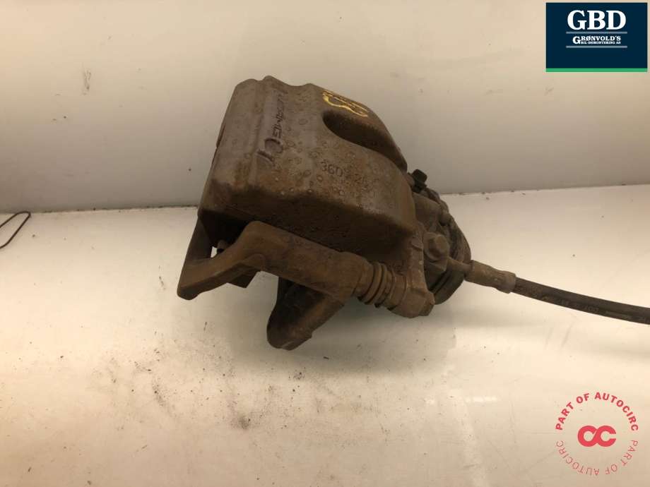Bremsecaliper venstre bak, elektrisk til Mercedes EQC 2019-->> (A 000 423 75 00|A 000 423 75 00 80|)