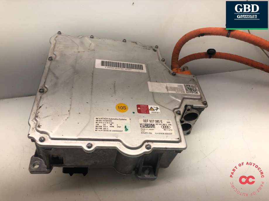 Inverter elbil til Audi e-tron 2018-->>  (0EF 907 080 H|0EF 907 080 E|0EF 907 080)