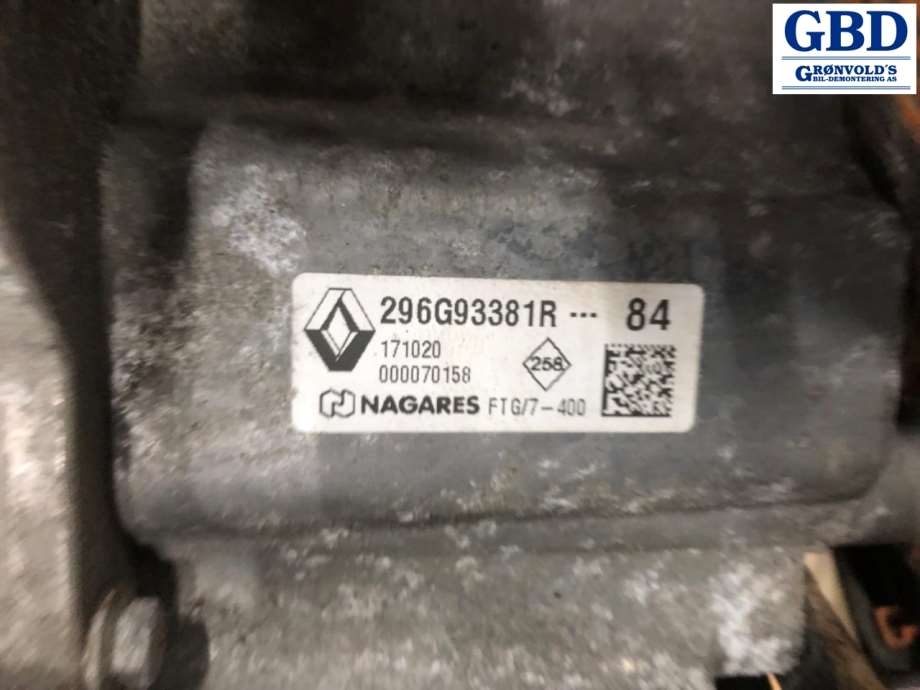 Renault Zoe, 2013-2019 (Fase 1) (296G93381R)