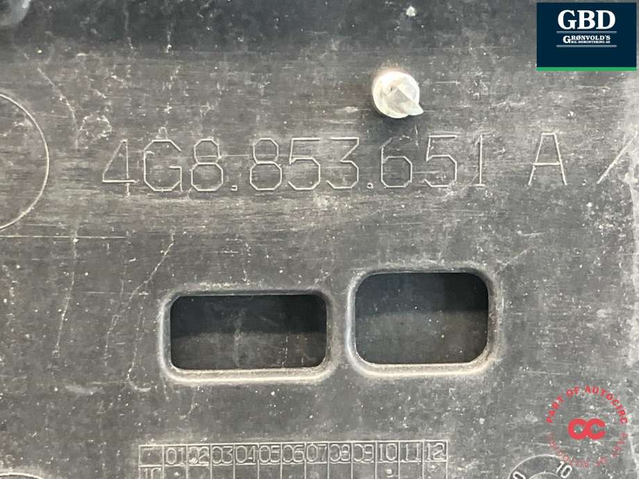 Grill til Audi A7 2010-2014 (Type I, Fase 1)  (4G8 853 651|)