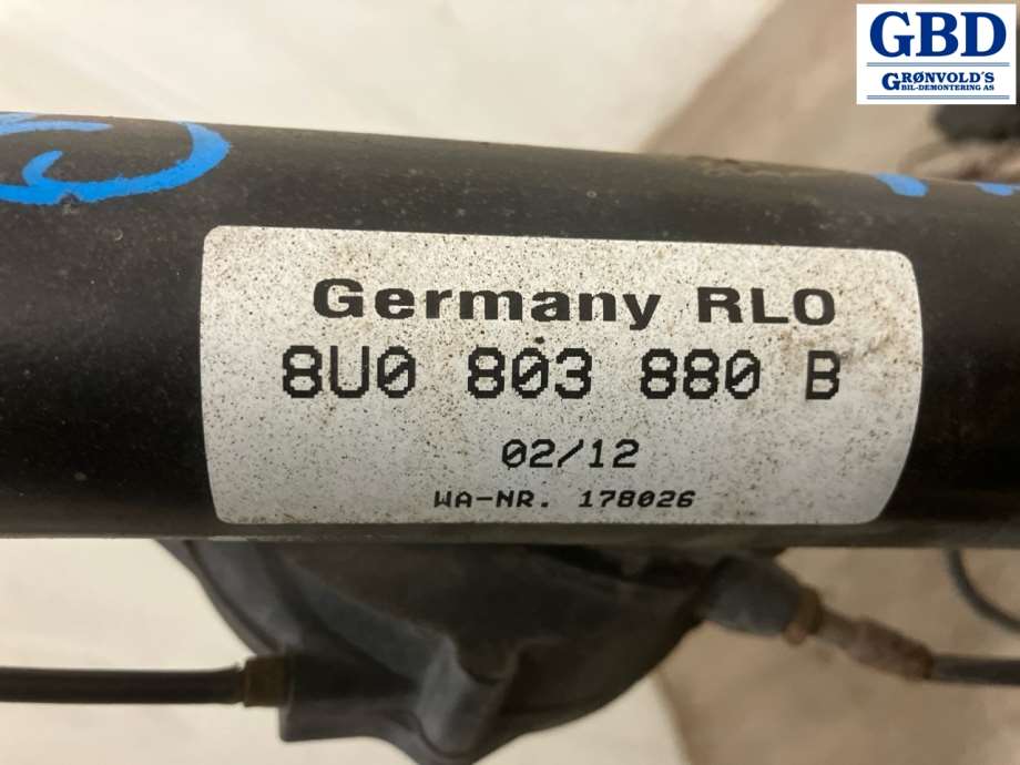 Audi Q3, 2011-2014 (Type I, Fase 1) (8U0 803 880 B)