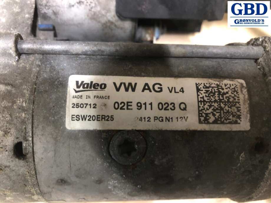 VW Tiguan, 2011-2016 (Type I, Fase 2) (VALEO|02E 911 024 C|02E 911 024 H|02E 911 023 Q)