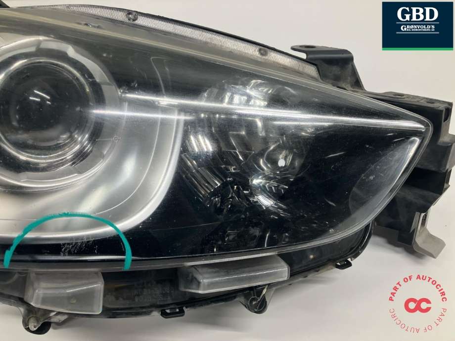 Frontlykt høyre xenon til Mazda CX-5 2012-2017 (Type I)  (|KD5451030J|3981867103)