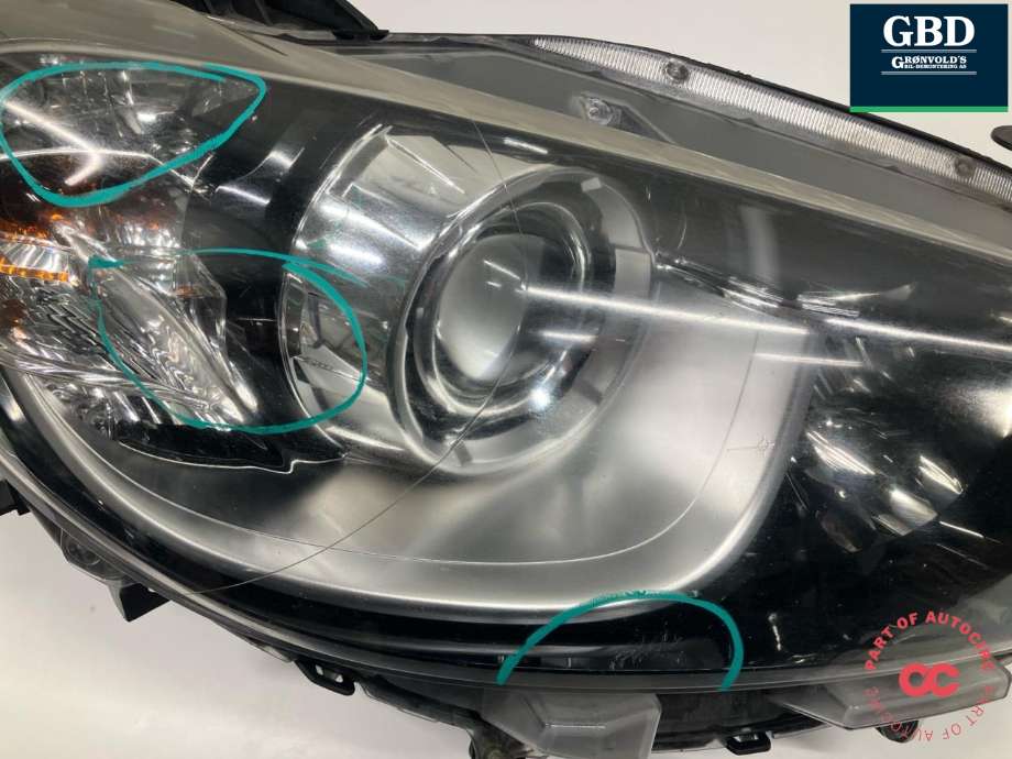 Frontlykt høyre xenon til Mazda CX-5 2012-2017 (Type I)  (|KD5451030J|3981867103)