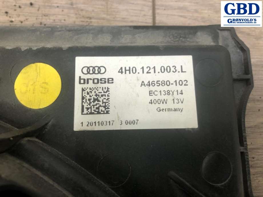 Audi A7, 2010-2014 (Type I, Fase 1) (4H0 959 455 AD|4H0 959 455 AE|4H0121003L)