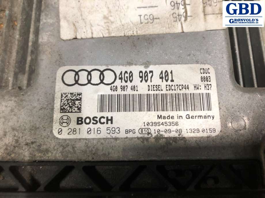 Audi A7, 2010-2014 (Type I, Fase 1) (4G0 907 401 F|4G0 907 401)