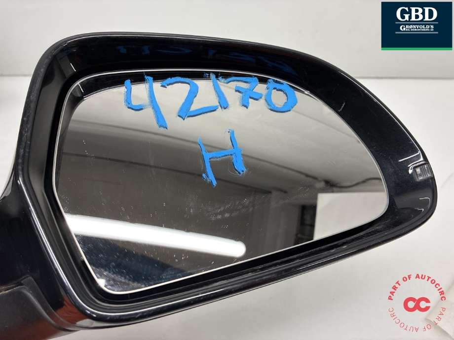 Speil høyre til Audi A4, Allroad 2009-2016 (Type I) (B8) (B8) (8K1 857 410 E|)