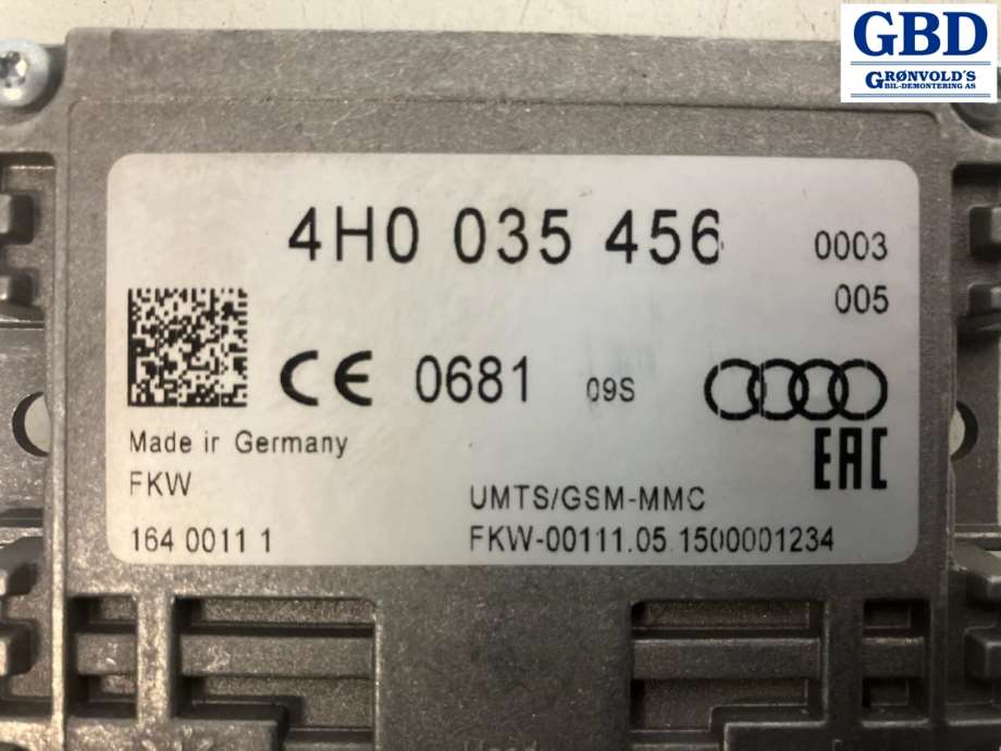 Audi RS6, 2013-2018 (4H0 035 456 A|4H0 035 456)