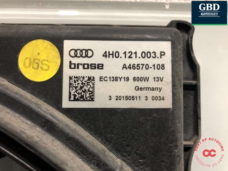 Audi RS6, 2013-2018 (4H0 959 455 AF|4H0 959 455 AG)