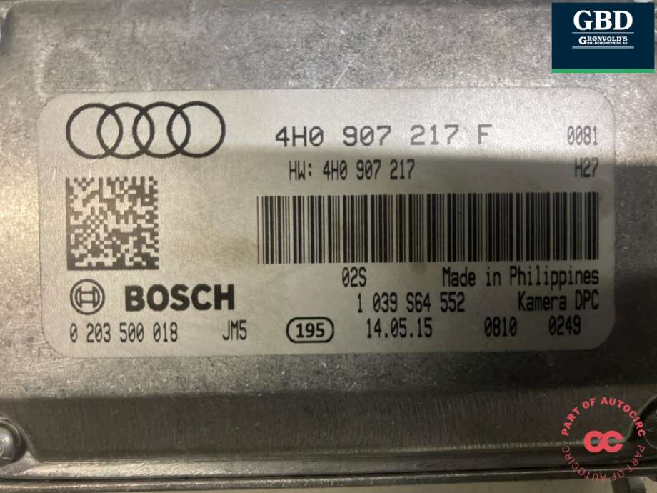 Audi RS6, 2013-2018 (4H0 907 217 F|4H0 907 217 FX)