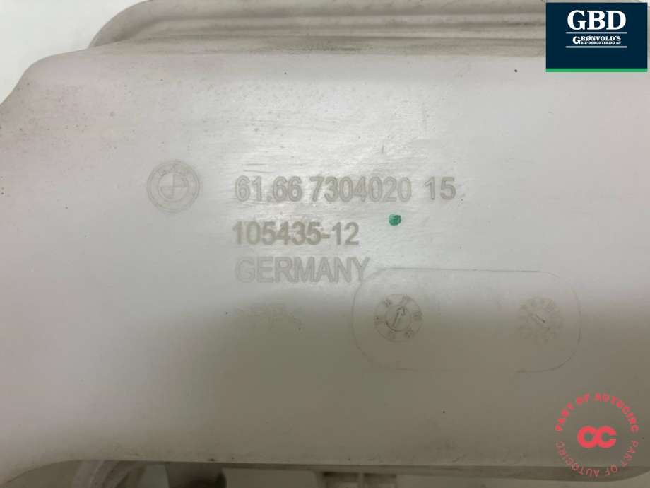 Spylertank foran til BMW i3 2013-2022  (61 66 7 381 592|61 66 7 304 020|105435-12)
