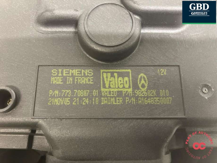 Varmeapparat motor til Mercedes ML 2005-2011 (W164) (W164) (A 164 835 05 07|A 164 835 03 07|A 164 835 00 07)
