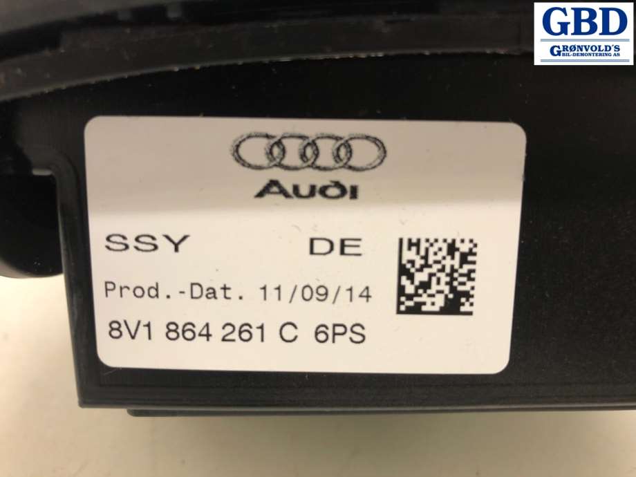 Audi S3, 2013-2020 (8V0 919 614 L)