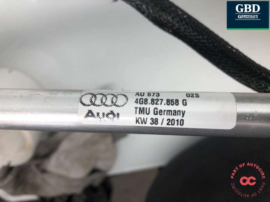 Baklukeåpner motor til Audi A7 2010-2014 (Type I, Fase 1)  (4G8 827 858 H|4G8 827 858 G|4G8 827 852 B)