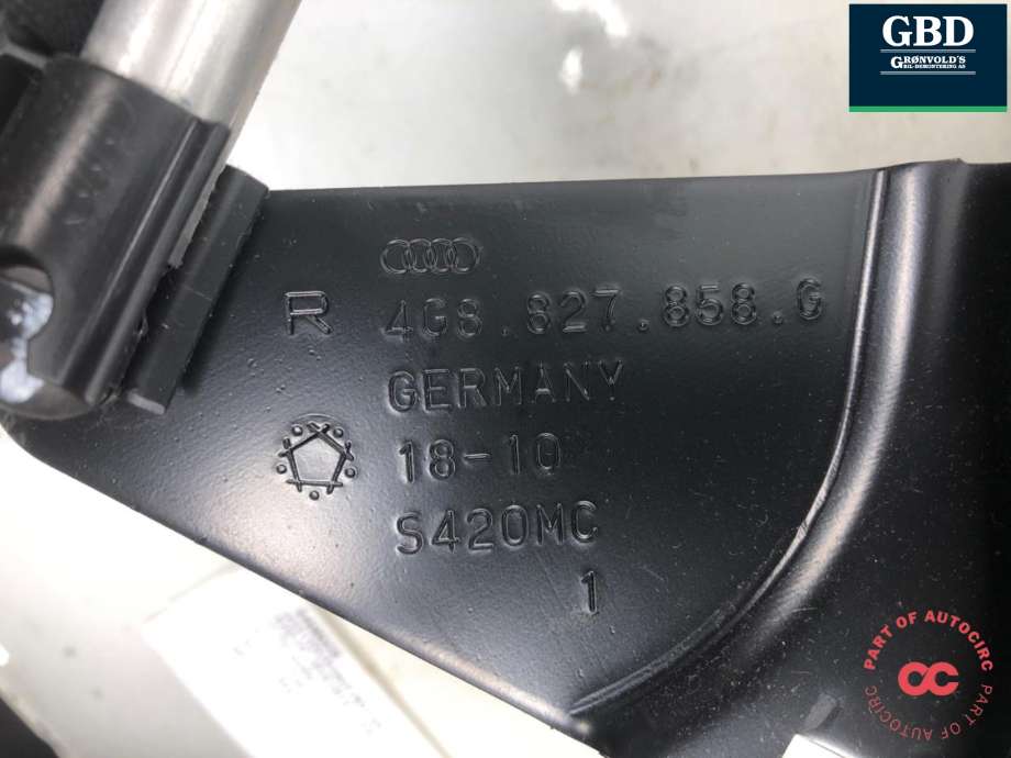 Baklukeåpner motor til Audi A7 2010-2014 (Type I, Fase 1)  (4G8 827 858 H|4G8 827 858 G|4G8 827 852 B)