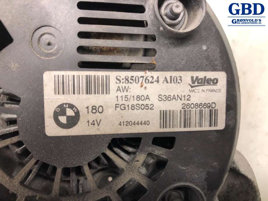 BMW X1, 2009-2015 (E84) (180 AMP|12 31 8 509 023|8507624 AI03)