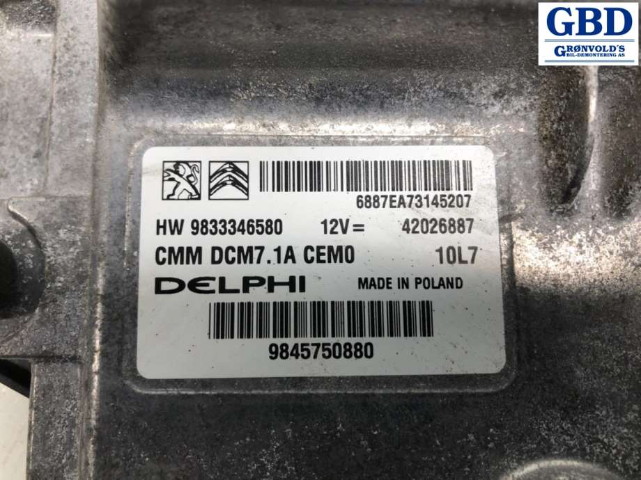 Opel Vivaro C, 2020- (DELPHI|9833346580|9845750880)