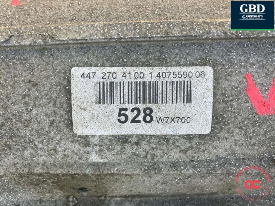 Girkasse automat til Mercedes Vito 2014-->> (W447) (W447) (A 447 270 22 00|A4472704100|)