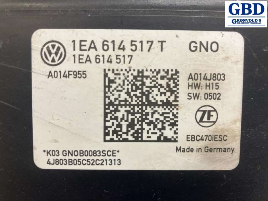 VW ID.4, 2020- (1EA 614 517 AR|1EA 614 517 T|A014F955| A014J803)