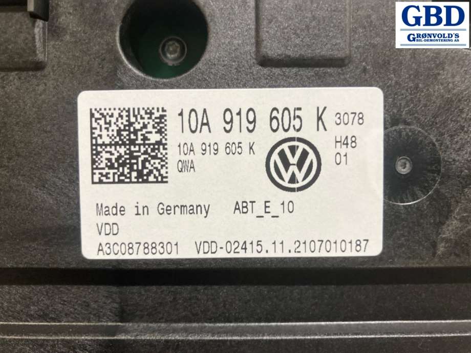 VW ID.4, 2020- (10A 919 605 M|10A 919 605 K)