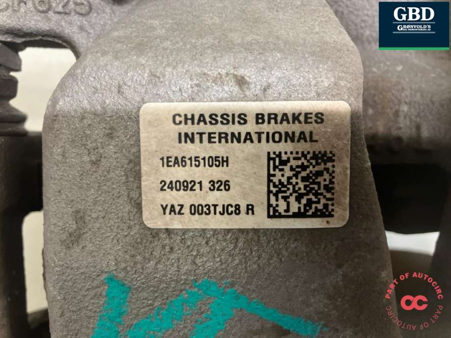 Bremsecaliper venstre foran til VW ID.4 2020-->> (1EA 615 123 B|1EA 615 105 H|240921 326)