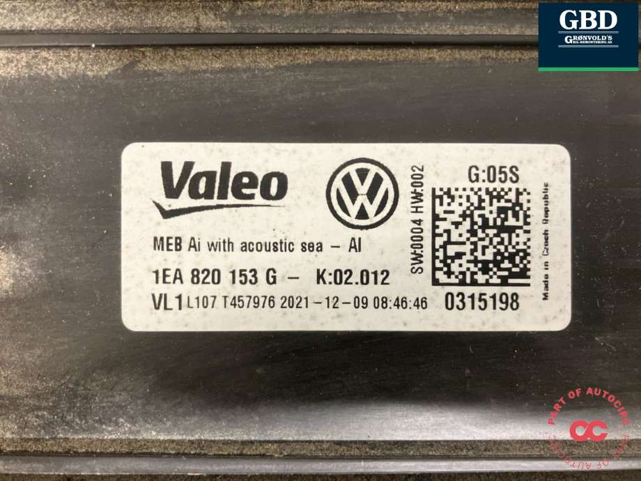 Varmeapparat motor til VW ID.4 2020-->> (1EA 820 021 A|1EA 820 153 G|1EA 971 566)