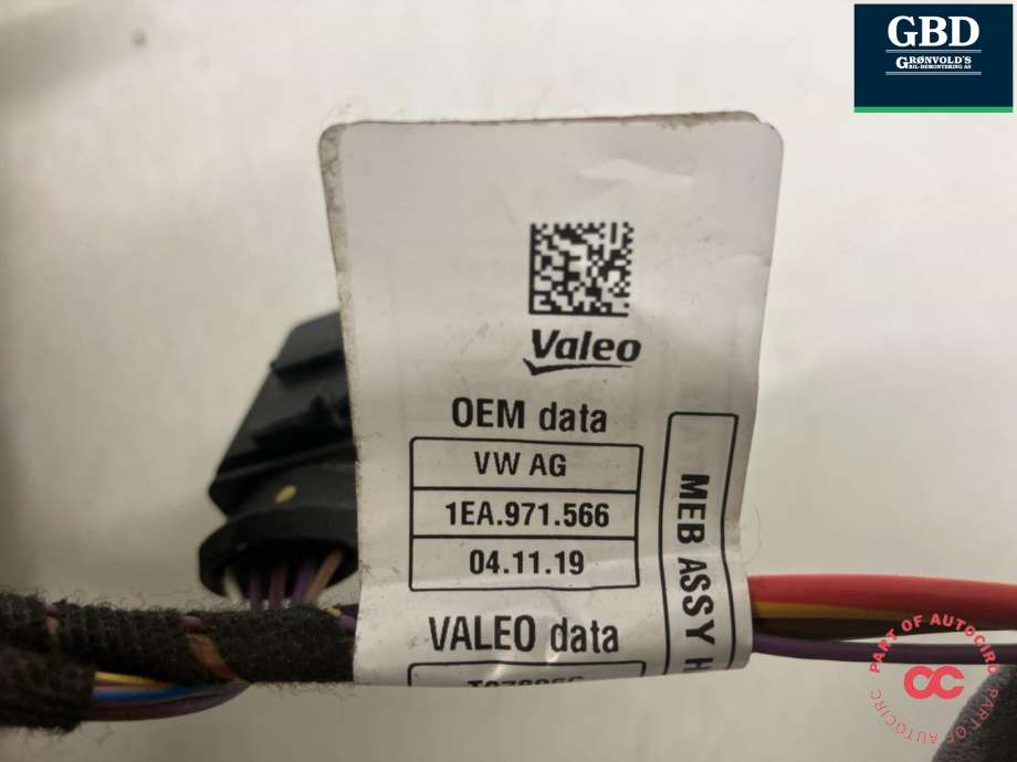 Varmeapparat motor til VW ID.4 2020-->> (1EA 820 021 A|1EA 820 153 G|1EA 971 566)