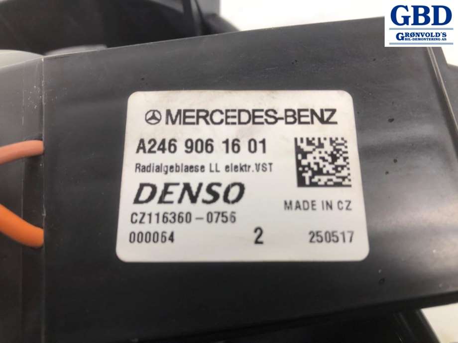 Mercedes CLA, 2013-2019 (C117) (A 246 906 16 01)