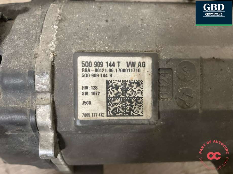 VW e-Golf, 2017-2020 (Fase 2) (5Q1 423 055 M|5Q0 909 144 T)