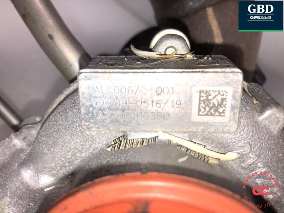 Turbo til Mercedes B-Klasse 2011-2018 (W246) (W246) (A 270 090 22 80|A 270 090 09 80|120719-0516/19)