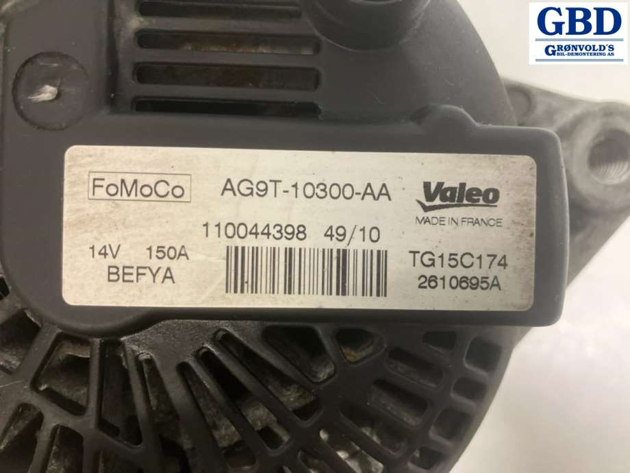 Ford S-Max, 2010-2015 (Type I, Fase 2) (1678608|AG9T-10300-AA|110044398)