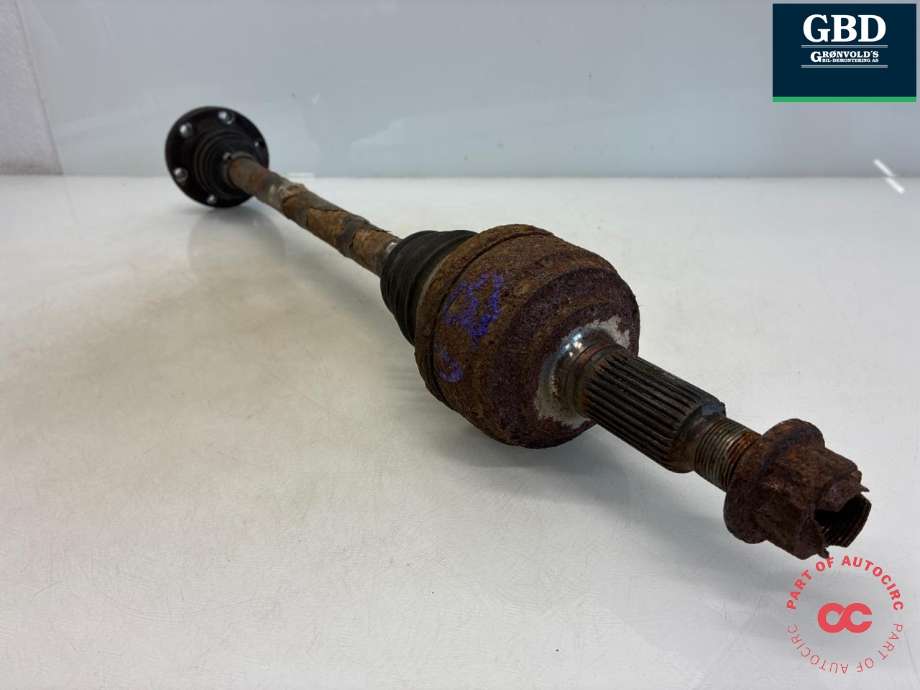 Drivaksel venstre bak, diesel/automat til Audi Q7 2006-2010 (Type I, Fase 1) (7L8 501 201|7L8 501 201 X|)