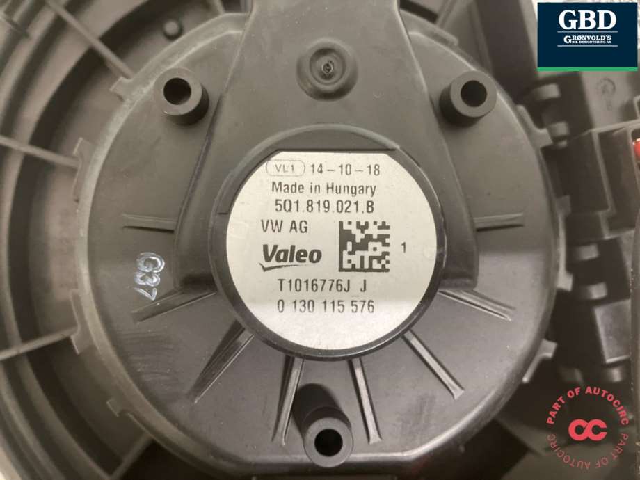 VW e-Golf, 2014-2017 (Fase 1) (5Q1 819 021 H|5Q1 819 021 E)